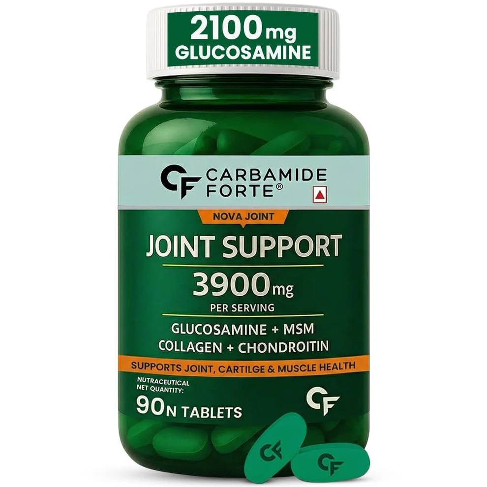 Glucosamine Chondroitin MSM 3900 mg | Joint Support | 90 Tablets